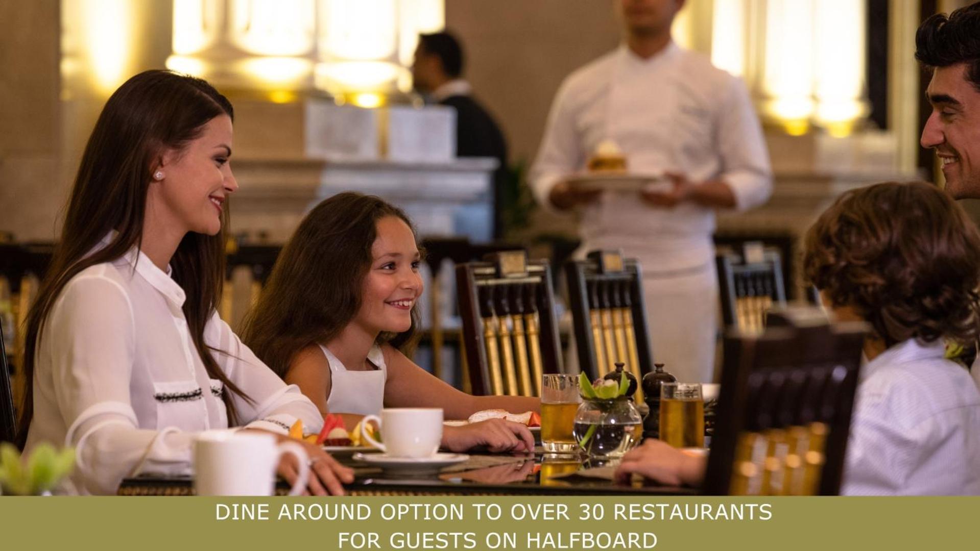Jumeirah Zabeel Saray Ντουμπάι Εξωτερικό φωτογραφία Half-board