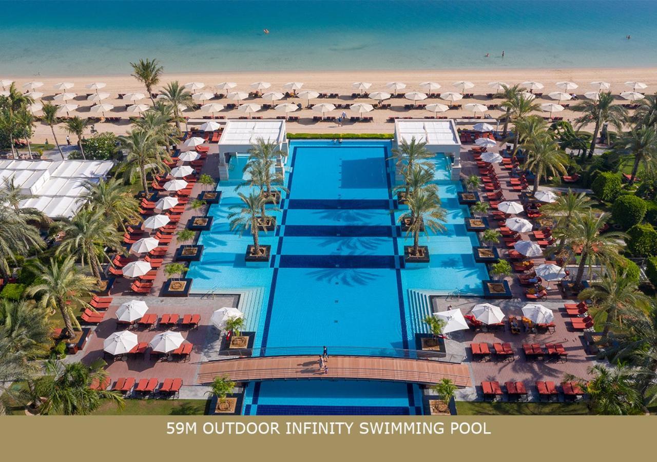 Jumeirah Zabeel Saray Ντουμπάι Εξωτερικό φωτογραφία 59m Outdoor Infinity Swimming Pool